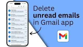How to delete unread emails in Gmail on iPhone & Android at once fast