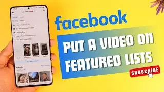 How to Put a Video On Your Featured Photos on Facebook !