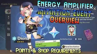 Energy Amplifier Initiation - Shop, Points, & Event Overview