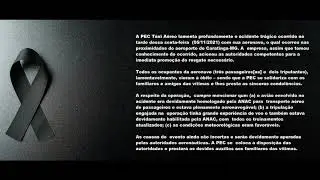Imagens do avião que levava Marília Mendonça, antes e depois do acidente e a Nota de pesar da PEC Av