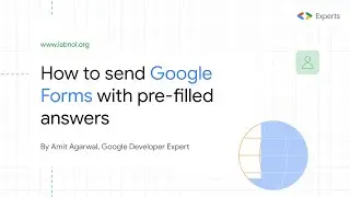 Pre-fill Google Forms with Answers from Google Sheets