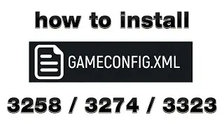 How to install gameconfig for GTA 5 (v.3258 and v.3274 and v.3323) | Where to find and GAMECONFIG