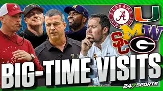 Big Recruits Make OFFICIAL Visits This Weekend | Alabama, Georgia, Miami, Michigan, USC, Washington