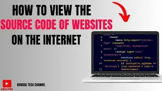 How To Check (View) Source Code Of A Website 2025 - Full Tutorial