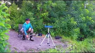 🐟ЛЯЩ, СОМ, КАРАСЬ, ГУСТЕРА!!!🎣КЛЮЄ ВСЕ ПІДРЯД, ВСЮ НІЧ!!! Рибалка на річці Псел.