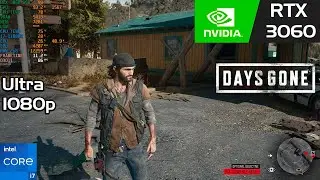 Days Gone Ultra settings 1080p | RTX 3060 + intel i7 11800H