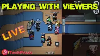 Among Us Live Stream With Viewers | Live Among Us Playing With Viewers