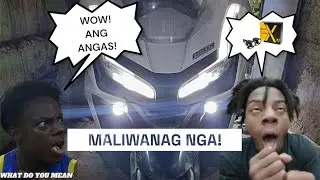 Night Ride with Honda ADV160 with Senlo X1 Installed
