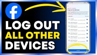 How to Log Out Facebook Account from all Devices - Full Guide(2024)