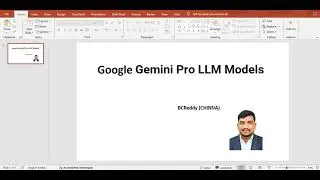 How To Use Google Gemini Pro LLM Models and How To Generate Google API Keys to call LLMs Models