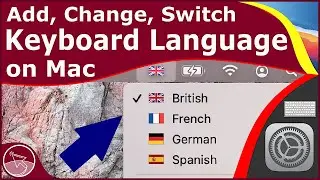 How to Add, Change or Switch Keyboard Language on Mac | macOS Big Sur