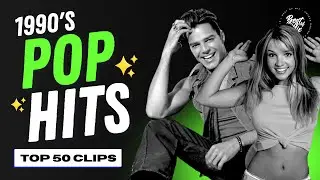 Best of 90's Pop Hits [ TOP 50 CLIPS ] 1990s Pop Songs Minimix