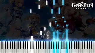 ｢In Stories of Fading Light｣ - Golden Apple Archipelago Genshin Impact OST Piano Cover [Sheet Music]