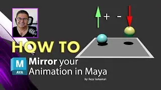 How To : Mirror your Animation in Autodesk Maya