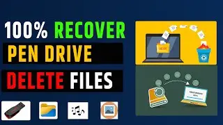 How to Recover Deleted Files from Pen Drive | Recover pen drive deleted files, data, image, video
