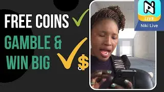 HOW TO GET FREE COINS ON  NIKILIVE App & How To Gamble and win big on NikiLive App That Pays