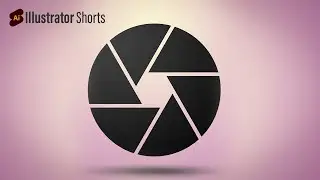 Camera Shutter Icon Design in Illustrator | Illustrator Tips and Tricks