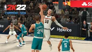 NBA 2K22 - Nuggets vs Hornets - Highlights - Current Gen PC Gameplay - @NBALiveSeriesCenter