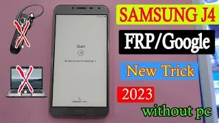 Samsung J4 (J400F) Frp Bypass/SM-J400F Google Account Remove 2023 Without PC