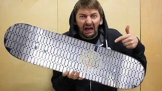 СМЕРТОНОСНЫЙ СКЕЙТБОРД ПОКРЫТЫЙ ЛЕЗВИЯМИ!!? (THE RAZOR BLADE COVERED SKATEBOARD)