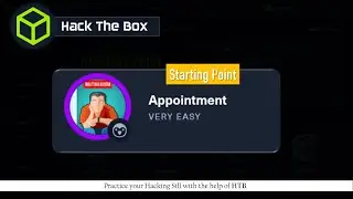 #6 Appointment - Starting Point - Hack The Box || Complete detailed Walkthrough