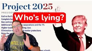 Lies about Project 2025