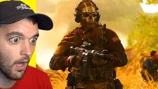 REACTING TO MODERN WARFARE 2 MULTIPLAYER TEASER & COD CHAMPIONSHIP!!!