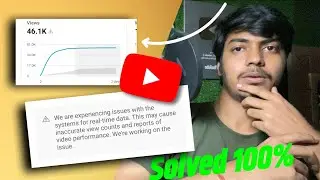 😥YouTube we are experiencing issues | we are experiencing issues with the system for real time data