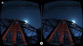 Roller Coasters VR Google Cardboard 3D SBS 1080p Virtual Reality