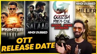 Salaar Hindi OTT Release Date | Godzilla Minus One OTT | Fighter OTT | Saw X OTT | New Ott Release