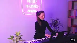 Красивая музыка на фортепиано от нашего педагога. Кавер на Jamie Duffy 