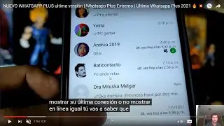 ✔️whatsapp plus mediafıre ultima version 2022 2021 Link directo 720p 30fps H264 192