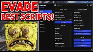 [NEW] ROBLOX Evade Script Hack GUI | Auto Farm | God Mode | Infinite Money & More! *Pastebin 2022*