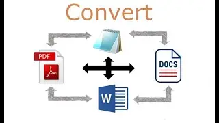 Convert files into PDF, Word, PowerPoint, Notepad, Excel and Vice Versa | Easy Way | Tech2 etc