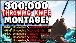 COD MW Throwing Knife Montage | 300K Subscribers Special | UnseeableNinja by Blink VII