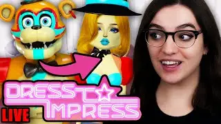 🔴LIVE: FNAF ROBLOX DRESS TO IMPRESS WITH VIEWERS!!!