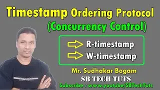 Timestamp Ordering Protocol | Concurrency Control | DBMS