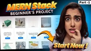 Full Stack Beginner's Project with Client Side and Admin Side ( PART - 1 ) | Mern Stack Project
