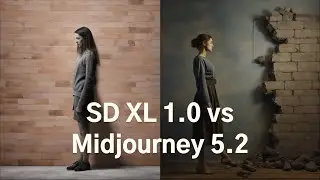 Create Ultra Realistic Images Using AI: Stable Diffusion SDXL 1.0 vs Midjourney 5.2