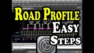 Autodesk Civil 3D Road Profile and Drawing Settings - Simple Road Profile - FREE TUTORIAL classes