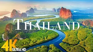 Thailand 4K - Scenic Relaxation Film With Inspiring Cinematic Music and Nature | 4K Video Ultra HD