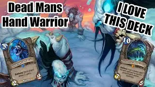 The BEST CONTROL DECK of all times | Dead Mans Hand Warrior | Festival of Legends | Wild Hearthstone