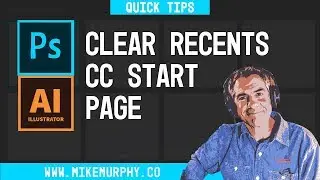 Adobe CC: Clear Recent Files in Photoshop & Illustrator