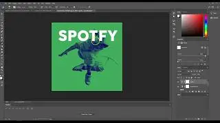 How to create a Spotify style effect using Photoshop