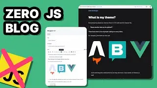 I Built a Blog with Astro and Vue