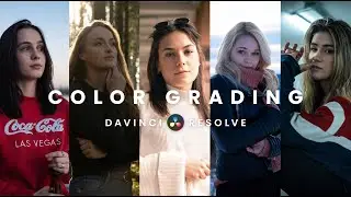 CINEMATIC COLOR GRADING in DaVinci Resolve | Quick & Easy Tutorial