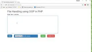 File Handling in PHP: Write data into file