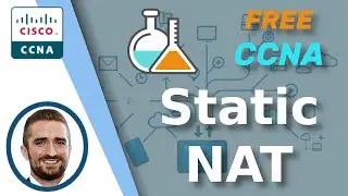 Free CCNA | Static NAT | Day 44 Lab | CCNA 200-301 Complete Course