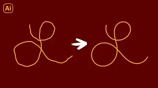 How To Smooth Already Drawn Lines In Illustrator