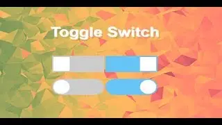 Toggle Switch Control, Javascript Toggle Button, Css3 Toggle Switch, Switch Button On Off